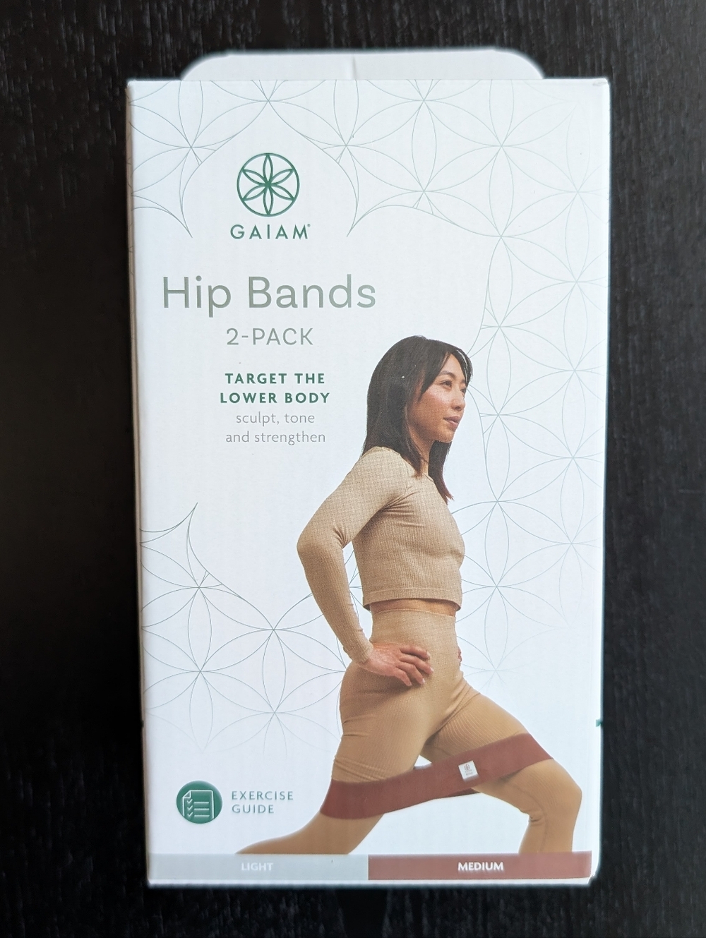 NWT Gaiam 2-Pack Of Hip Bands